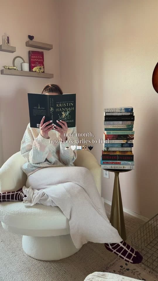 Cover image for Finding the book girlies by @brassbookclub